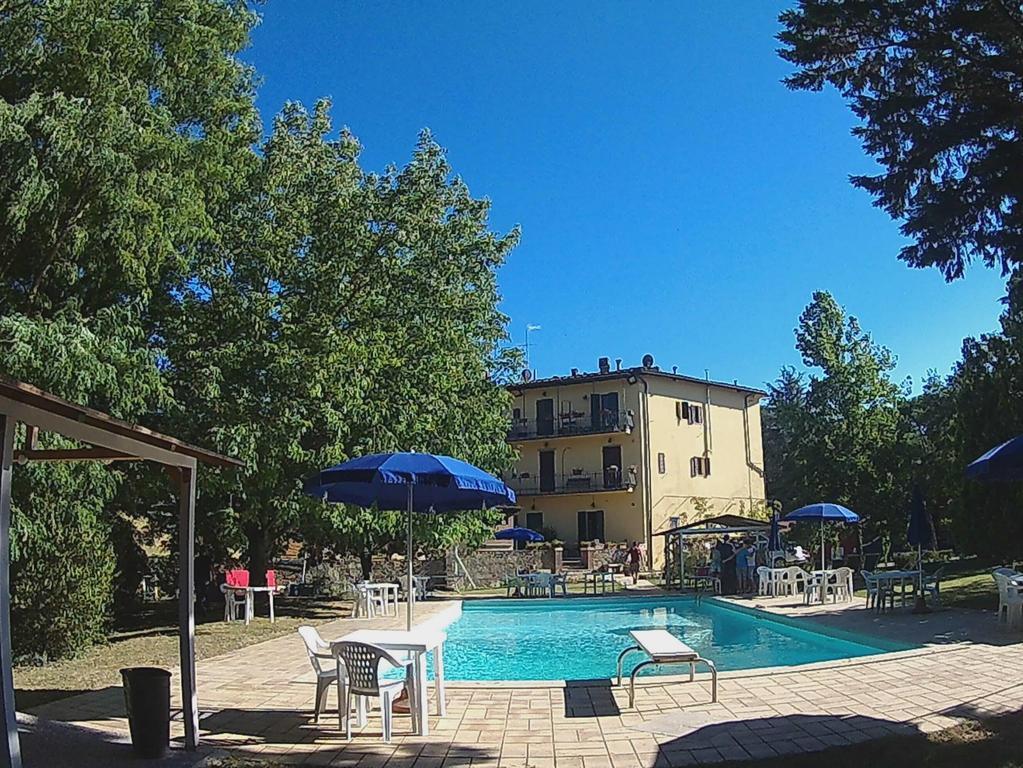 La Francigena Aparthotel Staggia Buitenkant foto