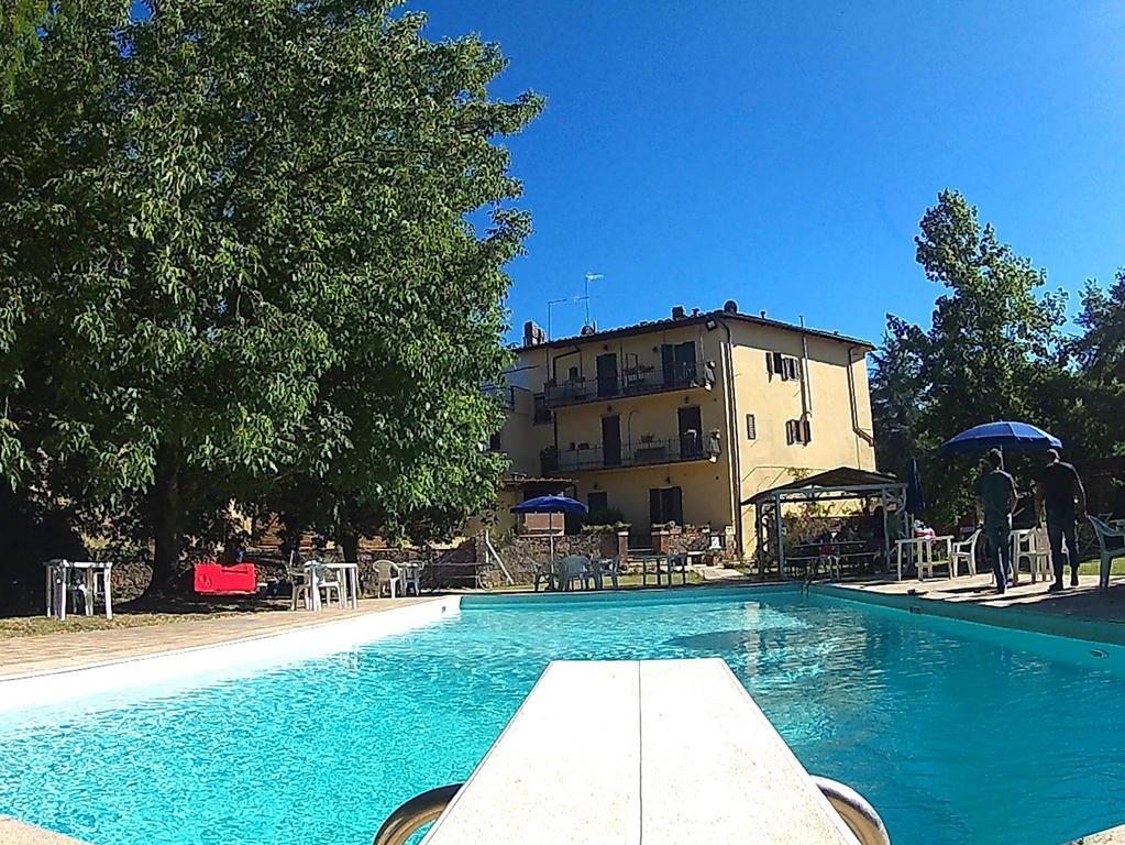 La Francigena Aparthotel Staggia Buitenkant foto